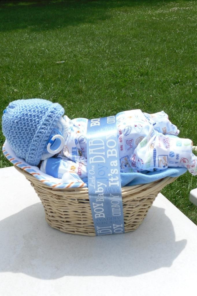 Baby Gift Basket Idea
 Baby Shower Gift Basket Boy Baby Shower Ideas