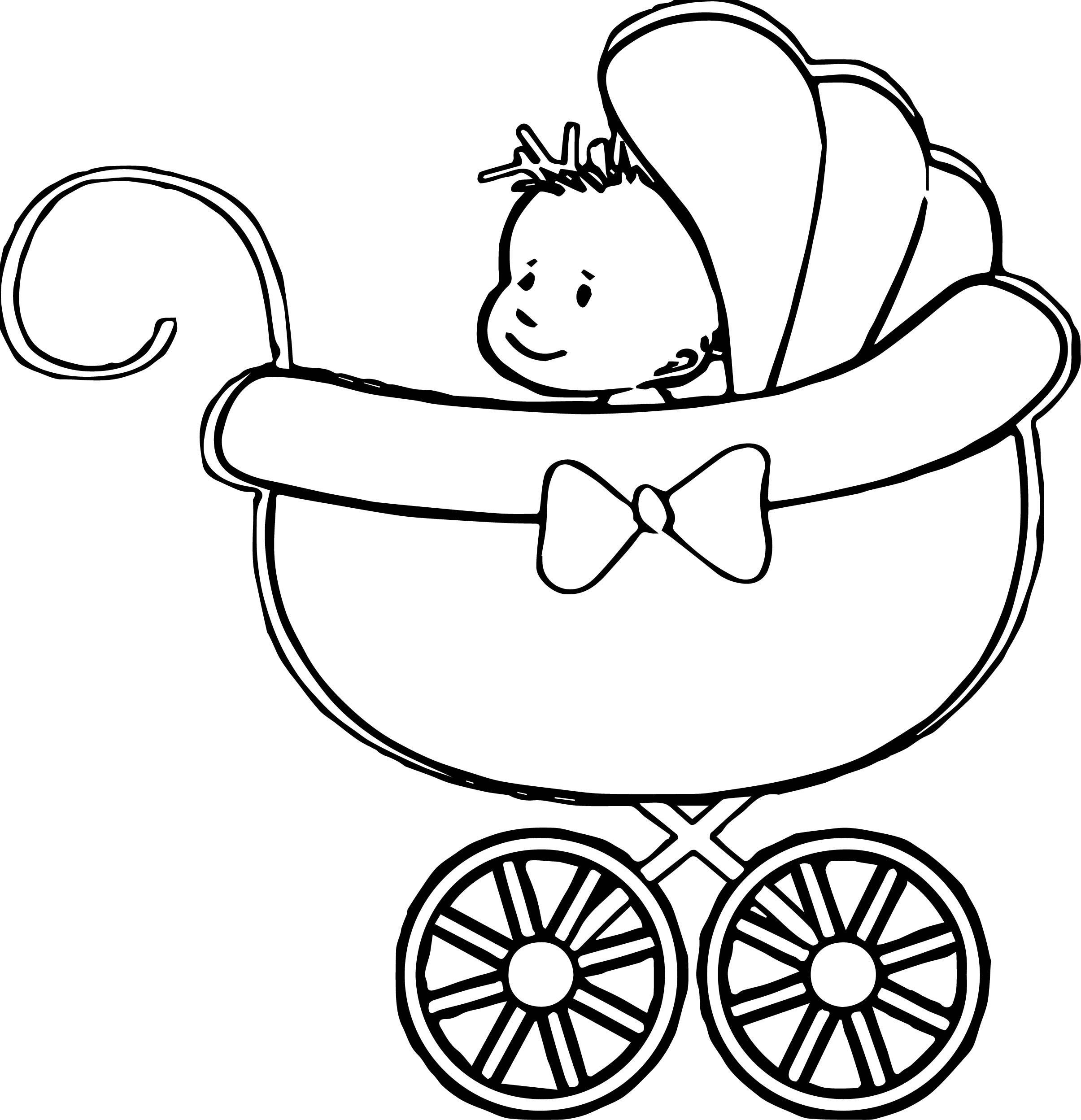 Baby Girl Coloring Pages
 Free Printable Baby Coloring Pages For Kids