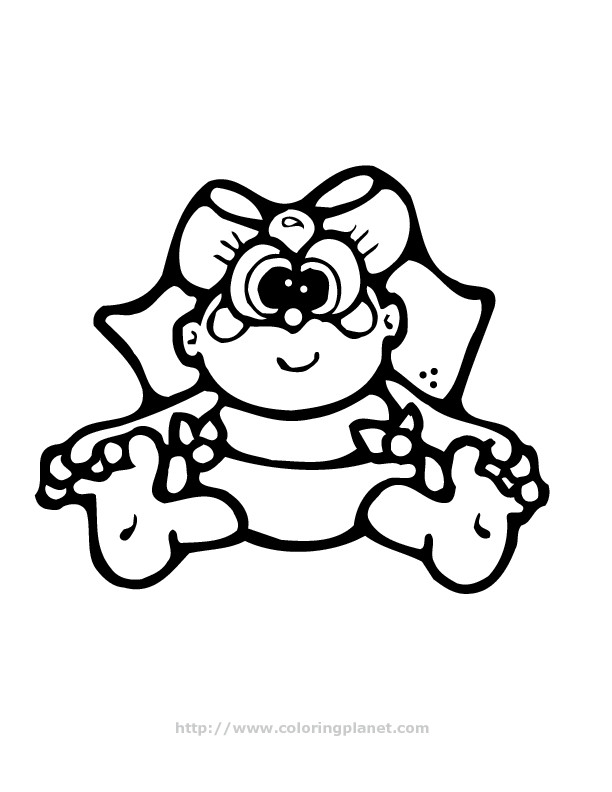 Baby Girl Coloring Pages
 Baby Girl Coloring Pages Coloring Home