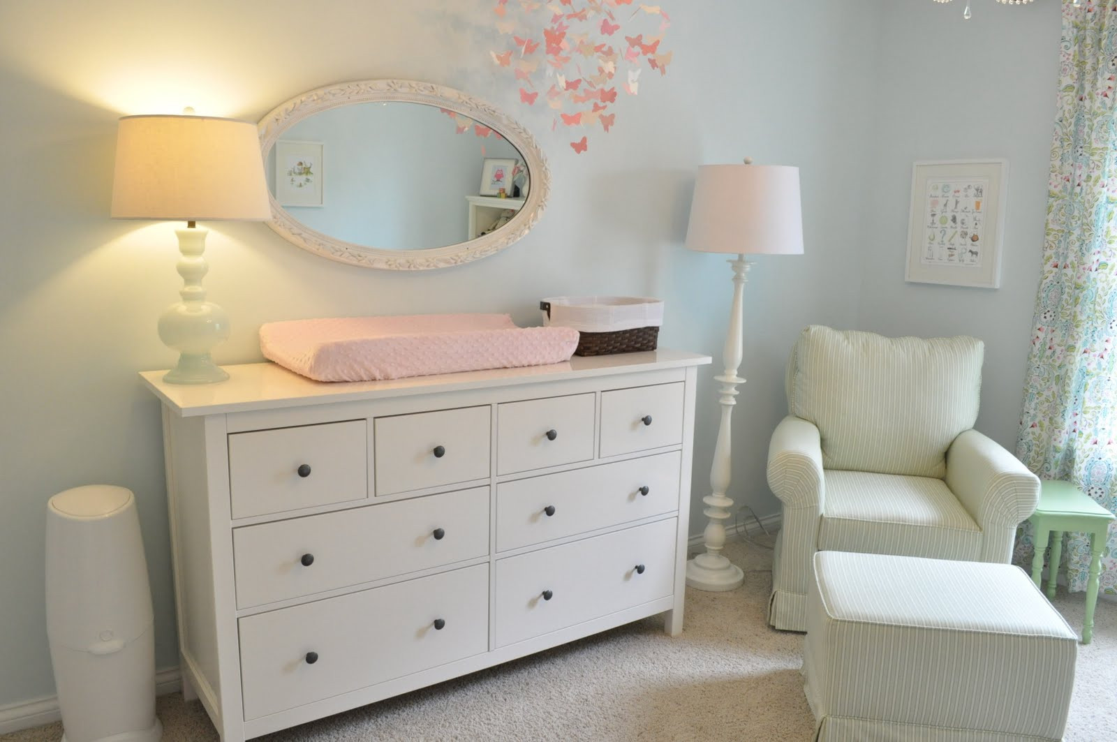 Baby Girl Dresser Ideas
 Anyone have pics of Ikea Hemnes dresser in nursery — The Bump
