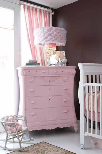 Baby Girl Dresser Ideas
 Gorgeous Pink Dresser For A Baby Girl Nursery