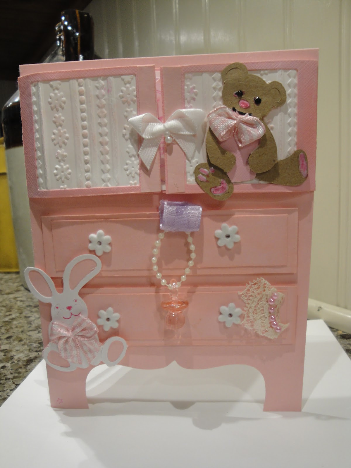Baby Girl Dresser Ideas
 Taken Wings Jill s Baby Girl Card
