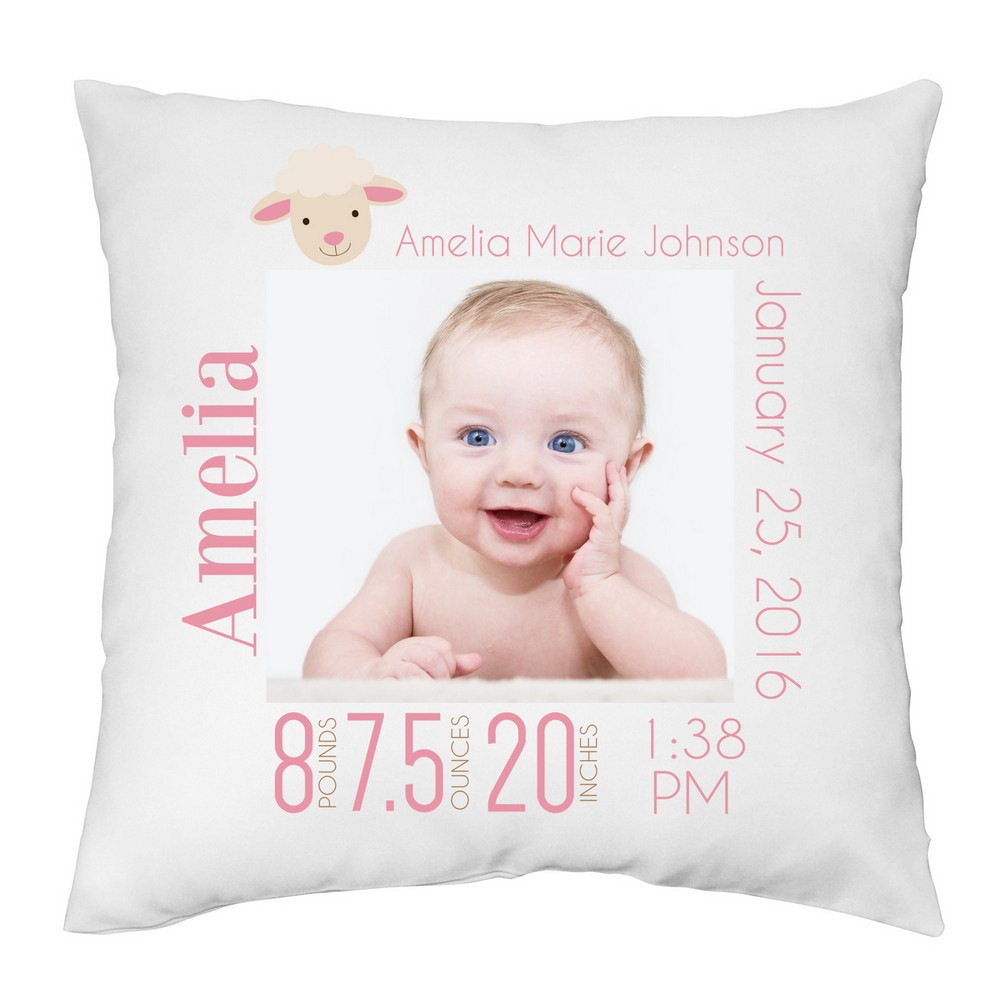Baby Girl Keepsake Gifts
 Baby Girl Personalized Keepsake Pillow Case