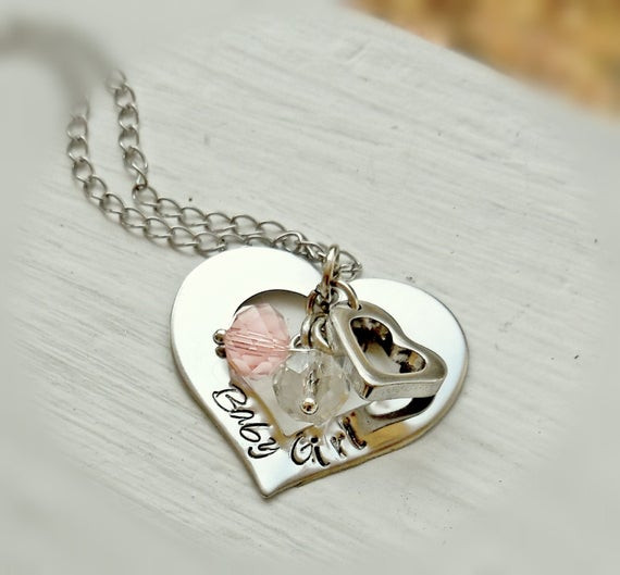 Baby Girl Necklace
 BDSM Baby Girl Heart Necklace Baby Girl Necklace Sweetheart