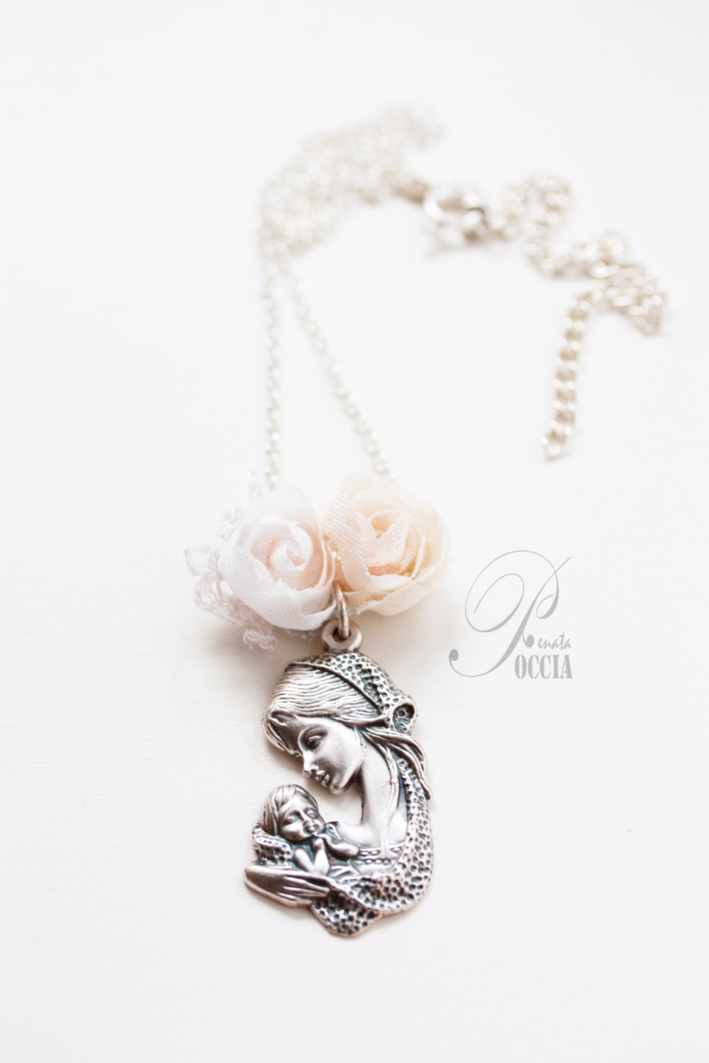 Baby Girl Necklace
 Baby girl baptism necklace