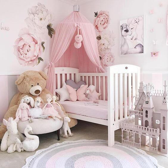 Baby Girl Room Decorating Ideas
 50 Inspiring Nursery Ideas for Your Baby Girl Cute