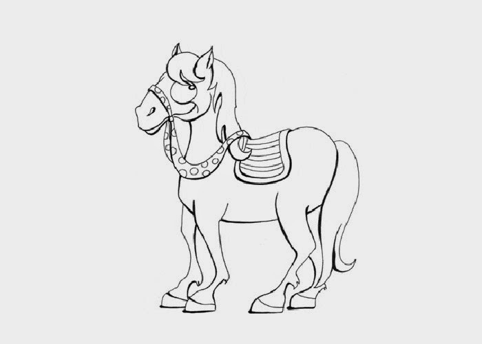 Baby Horse Coloring Page
 Baby horse coloring pages