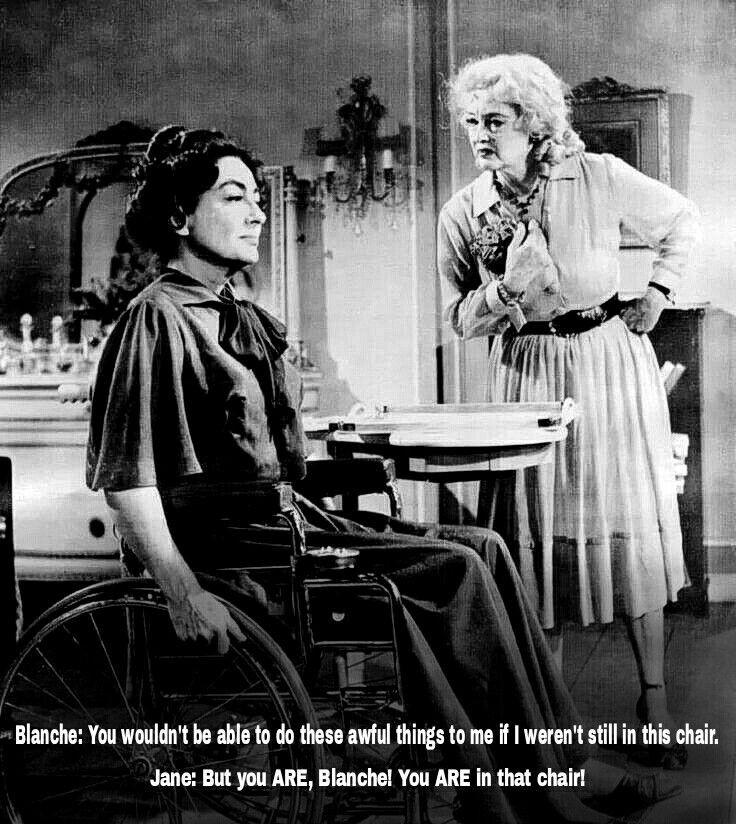 Baby Jane Quotes
 Joan Crawford and Bette Davis in "Whatever Happened To