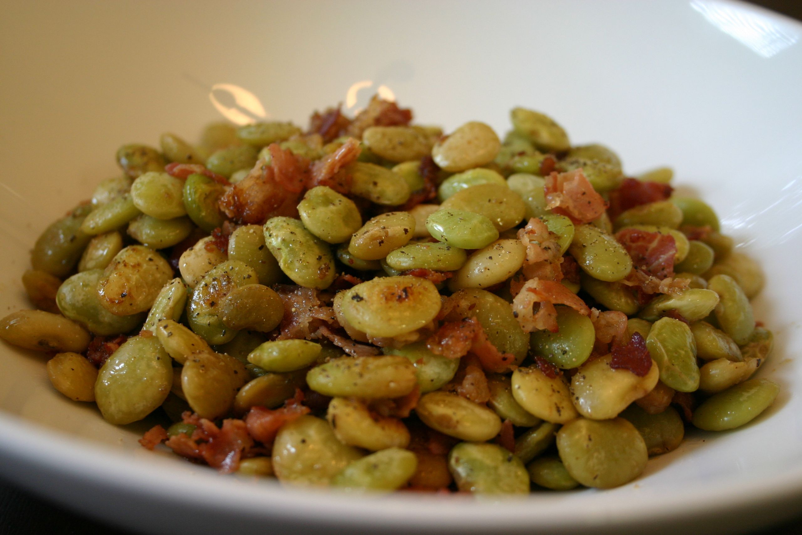 Baby Lima Beans Recipes
 Lima Bean Recipe Baby Limas and Pancetta Across the