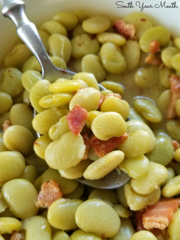 Baby Lima Beans Recipes
 South Your Mouth Country Style Baby Lima Beans