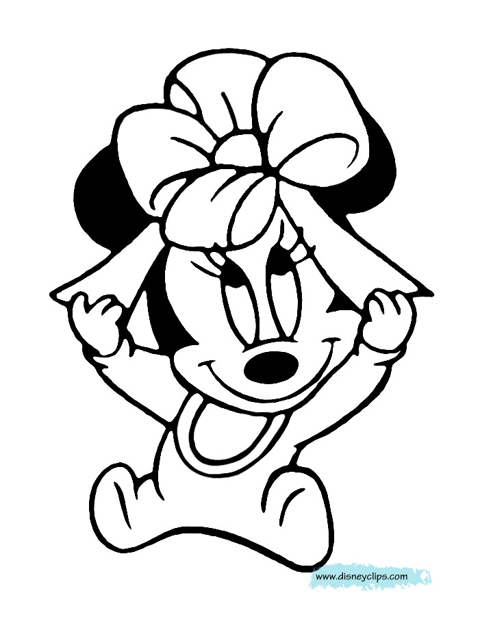 Baby Minnie Coloring Pages
 Baby Minnie Coloring Pages Chocolate Bar