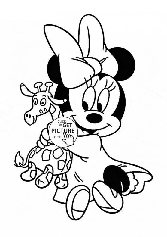 Baby Minnie Coloring Pages
 Coloring Pages Breathtaking Minnie Mouse Coloring Pages