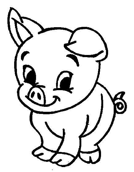 Baby Pig Coloring Pages
 Pin by Michelle Jessop on Quilts