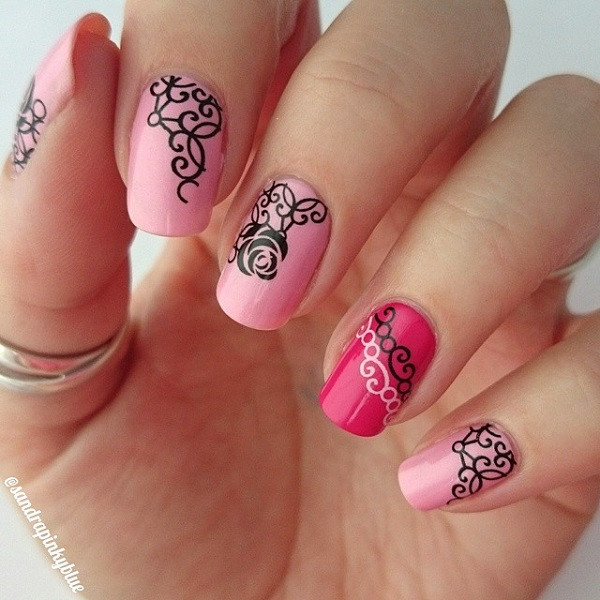 Baby Pink Nail Designs
 60 Beautiful Pink Nail Art Designs Ideas EcstasyCoffee