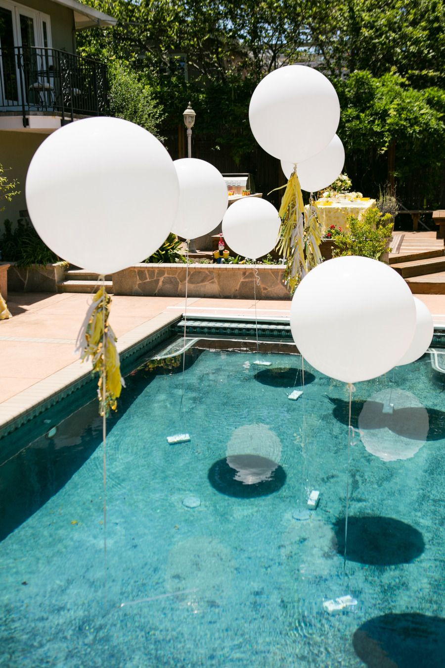 Baby Pool Party Ideas
 Al Fresco Baby Shower in 2019
