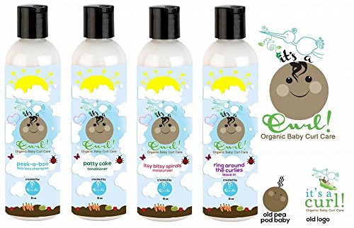Baby Shampoo For Curly Hair
 Curls It s a Curl Organic Baby Curl Care Peek a boo