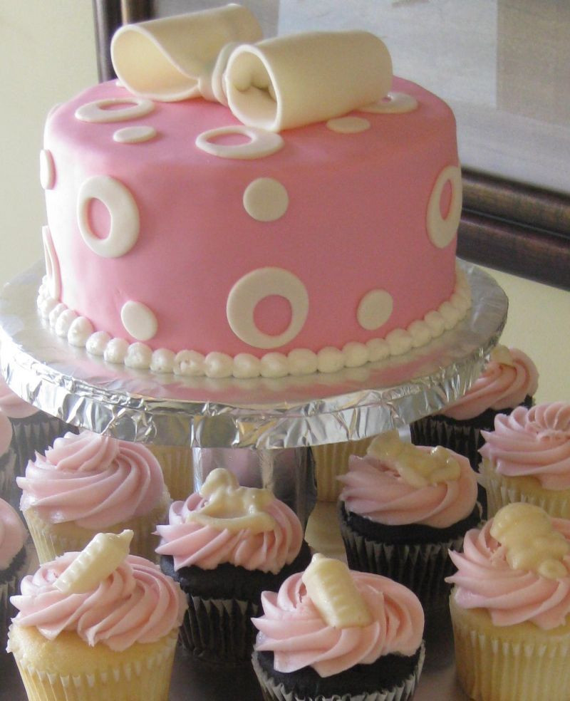 Baby Shower Cakes Recipes
 simple homemade baby shower cakes for girls RECIPES