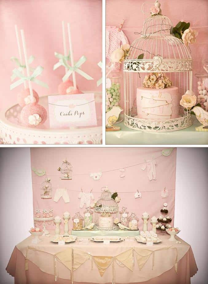 Baby Shower Decor Ideas For Girls
 Vintage Baby Shower Ideas For Baby Girls Boys Gender