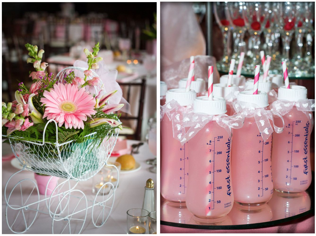 Baby Shower Decor Ideas For Girls
 Baby Shower Idea Elegant Baby Girl Shower Pink Lemonade
