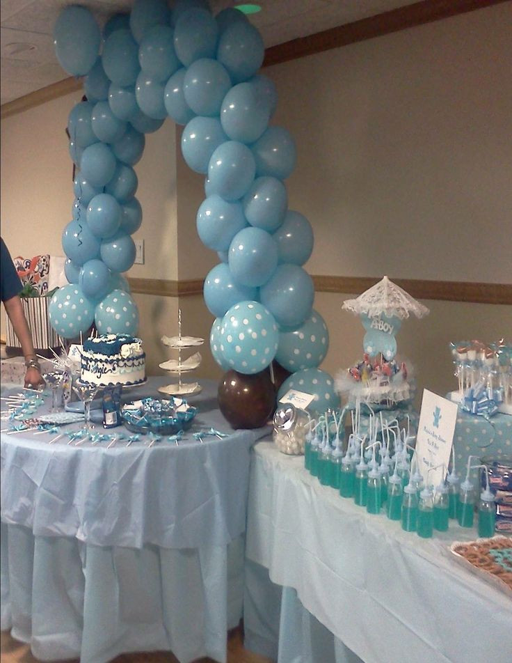 Baby Shower Decoration Ideas For A Boy
 Boy baby shower decorations