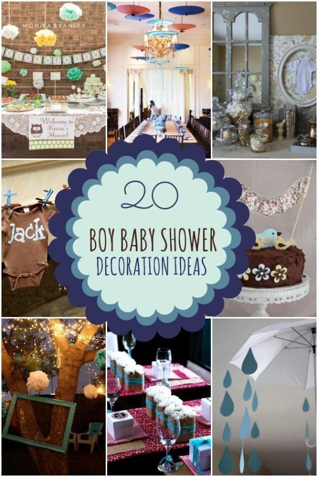 Baby Shower Decoration Ideas For A Boy
 20 Boy Baby Shower Decoration Ideas