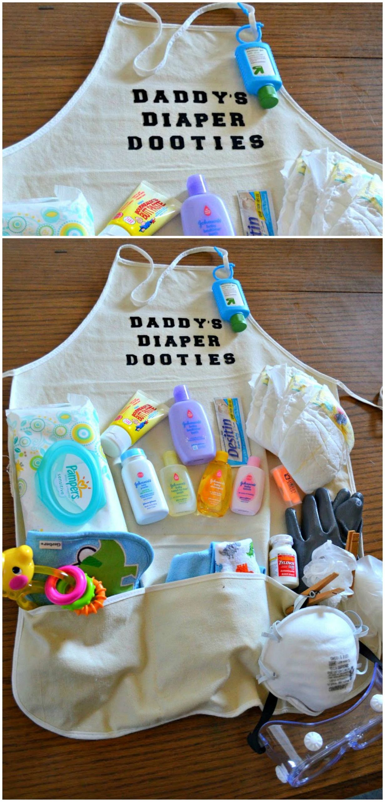 Baby Shower Gift Ideas For Mom And Dad
 Daddy s Diaper Dooties Packed with diapers wipes