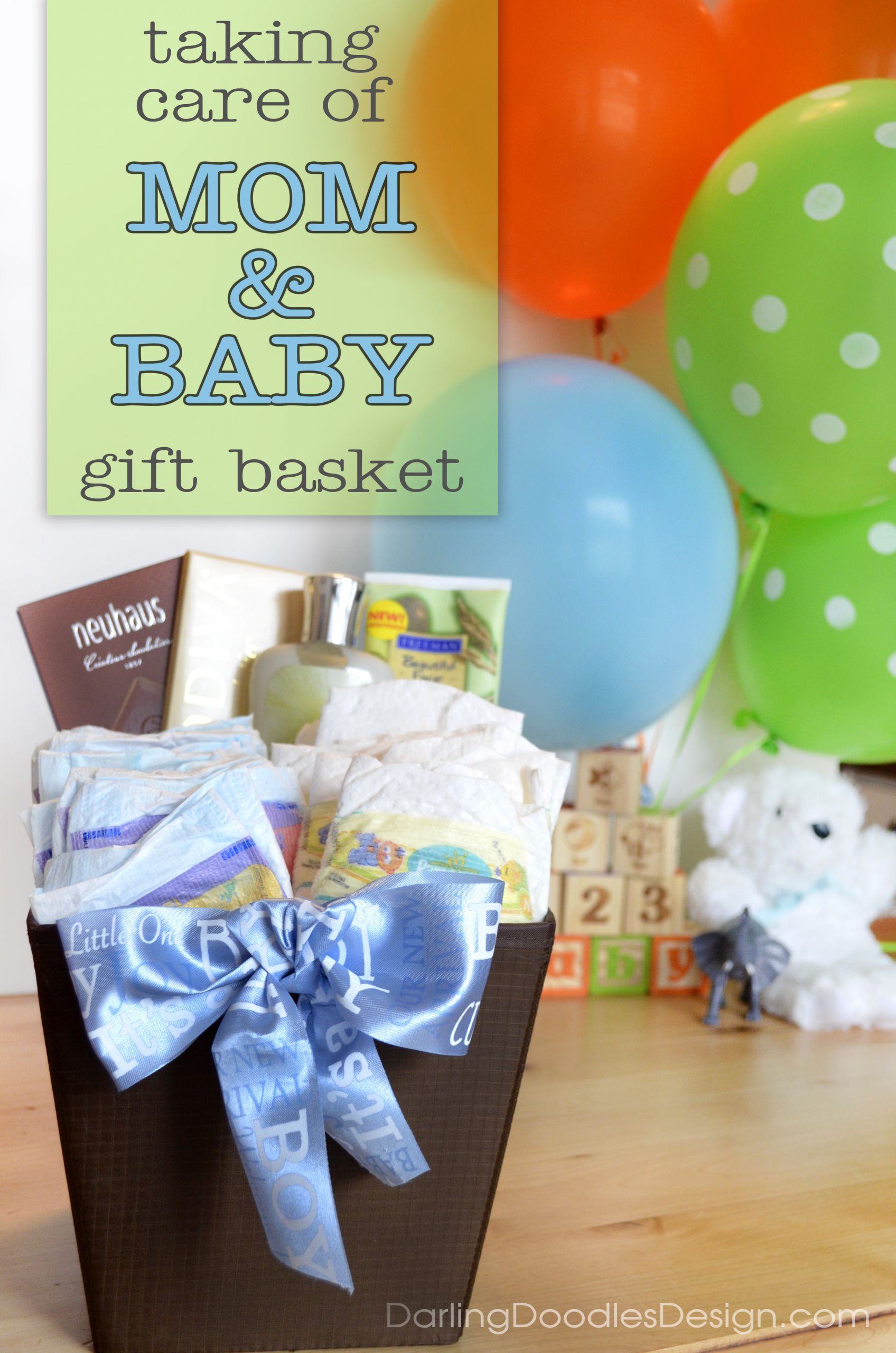 Baby Shower Gift Ideas For Mom And Dad
 A Baby Shower Gift for Mom & Baby Darling Doodles