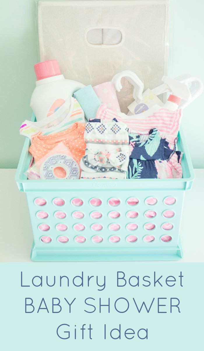 Baby Shower Gifts For Best Friend
 Laundry basket baby shower t