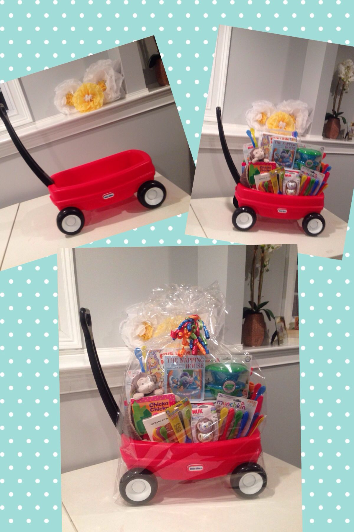 Baby Shower Gifts For Best Friend
 My latest A "Wel e Wagon" for a friend s baby