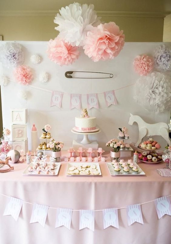 Baby Shower Girl Decoration Ideas
 38 Adorable Girl Baby Shower Decor Ideas You’ll Like