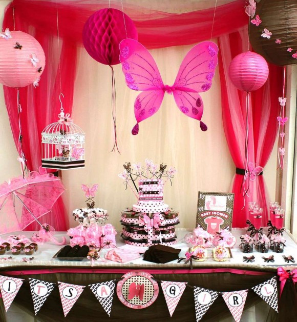 Baby Shower Ideas For A Girl Decorations
 Most Popular Girl Baby Shower Themes