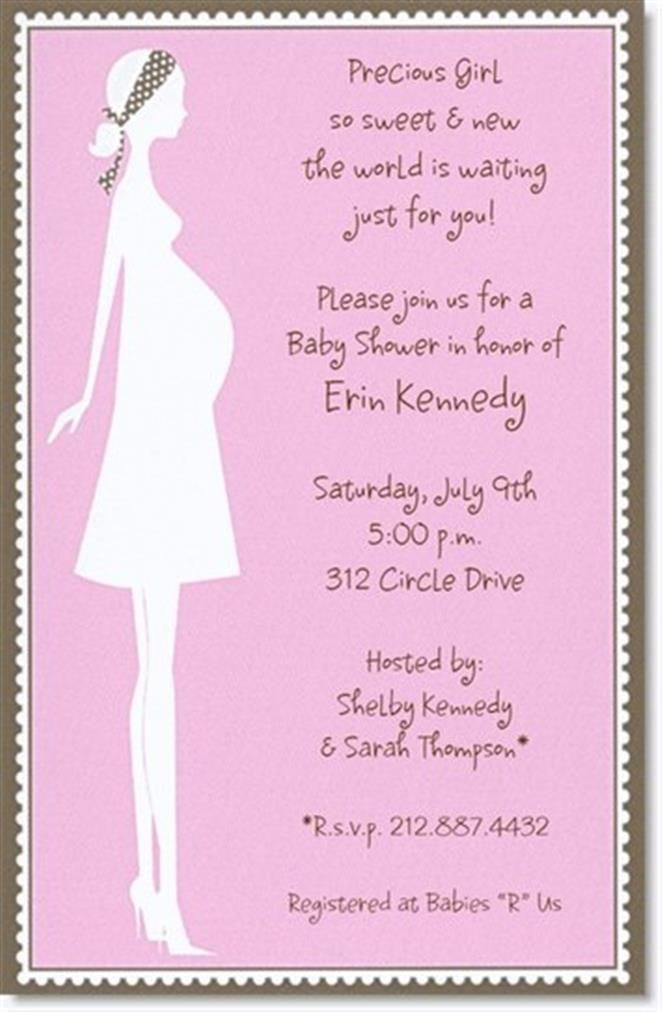 Baby Shower Invitations Quotes
 10 best Simple Design Baby Shower Invitations Wording