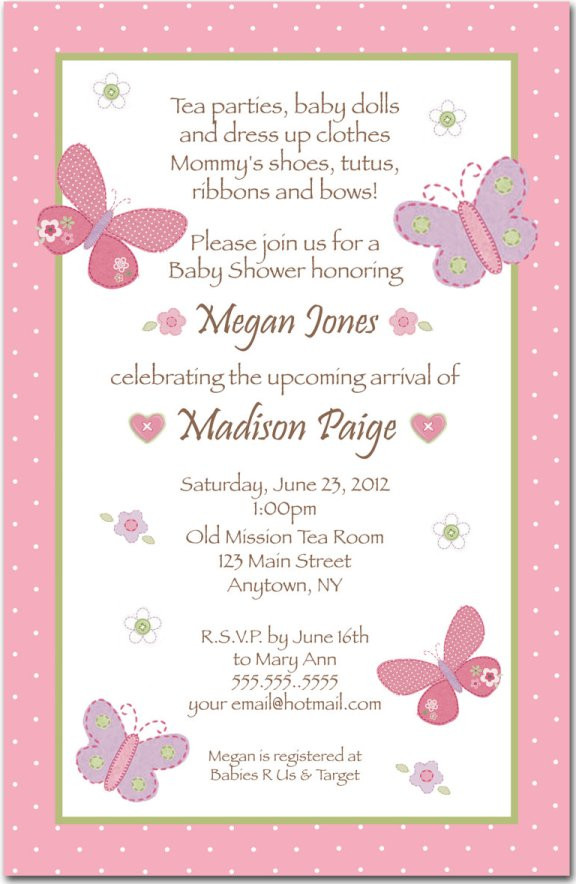 Baby Shower Invitations Quotes
 Baby Shower Invitation Wording Guideline to Help You Write