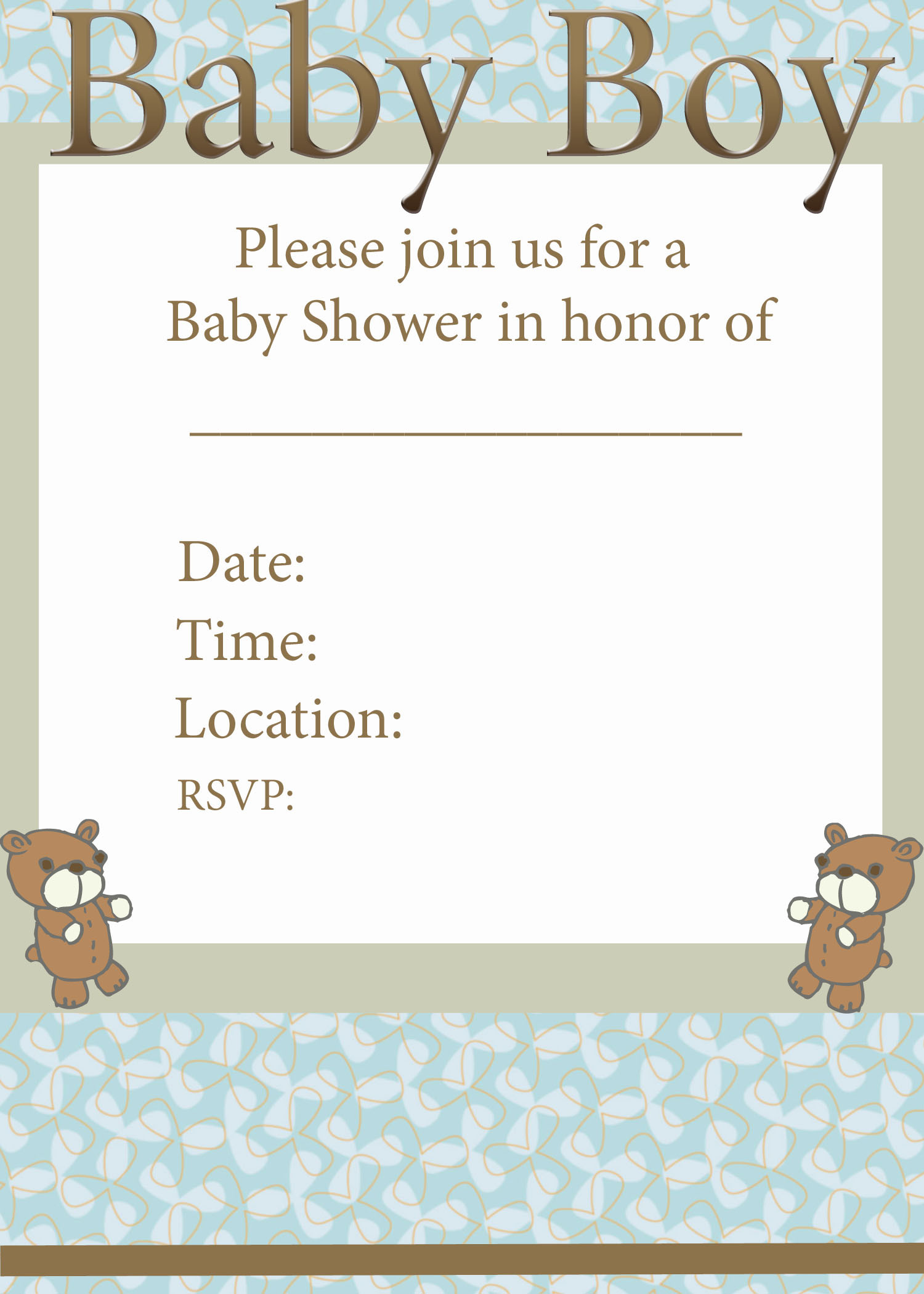 Baby Shower Invitations Quotes
 Invitations For Baby Boy Quotes QuotesGram