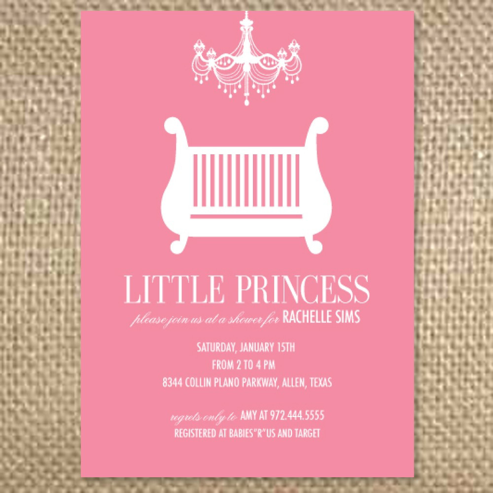Baby Shower Invitations Quotes
 Baby Girl Shower Invitations Wording