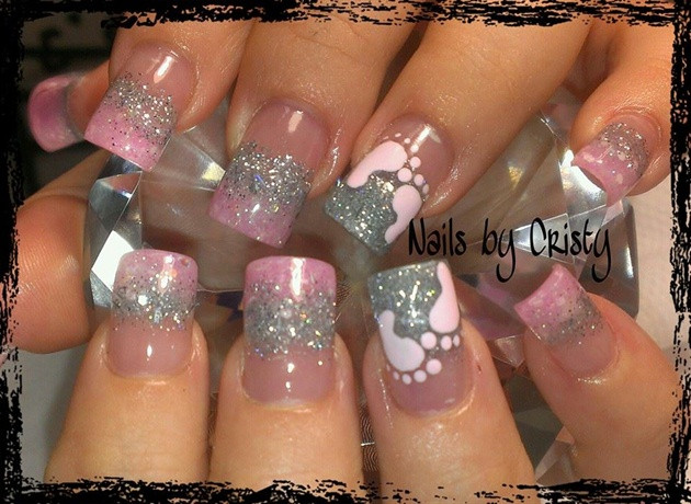 Baby Shower Nail Ideas
 It s a Girl Nail Art Gallery