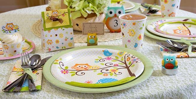 Baby Shower Party Kit
 Owl Baby Shower Party Supplies Party City