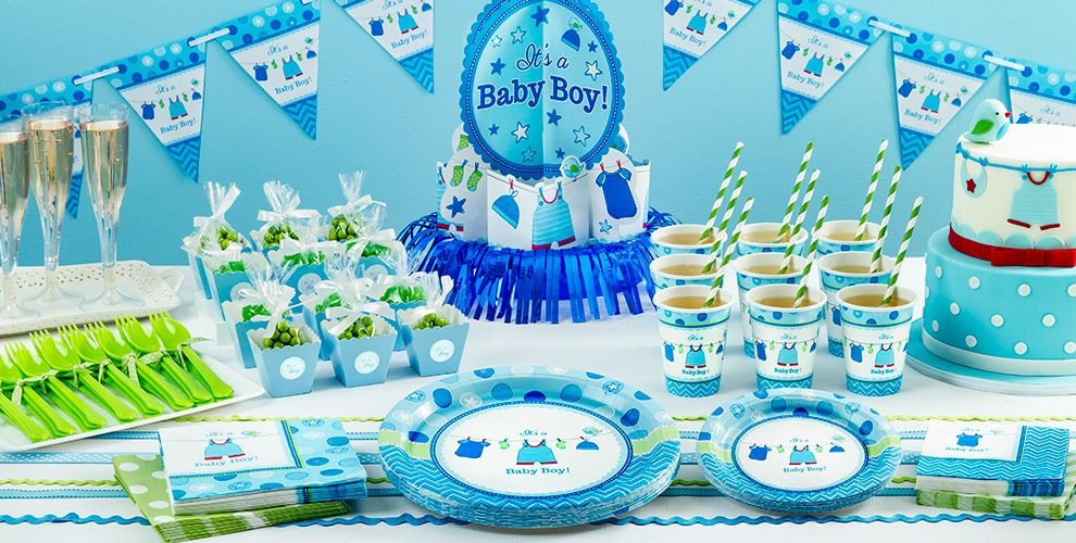 Baby Shower Party Kit
 It s a Boy Baby Shower Party Supplies Party City