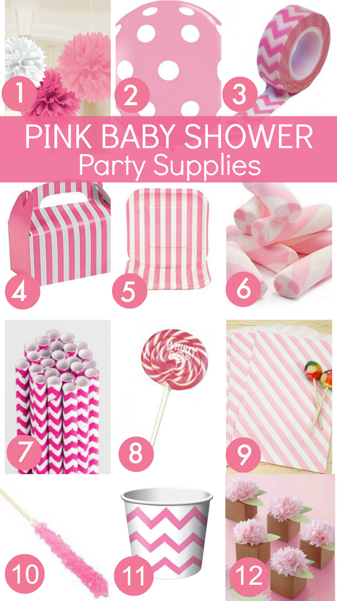 Baby Shower Party Kit
 Pink Baby Shower Ideas