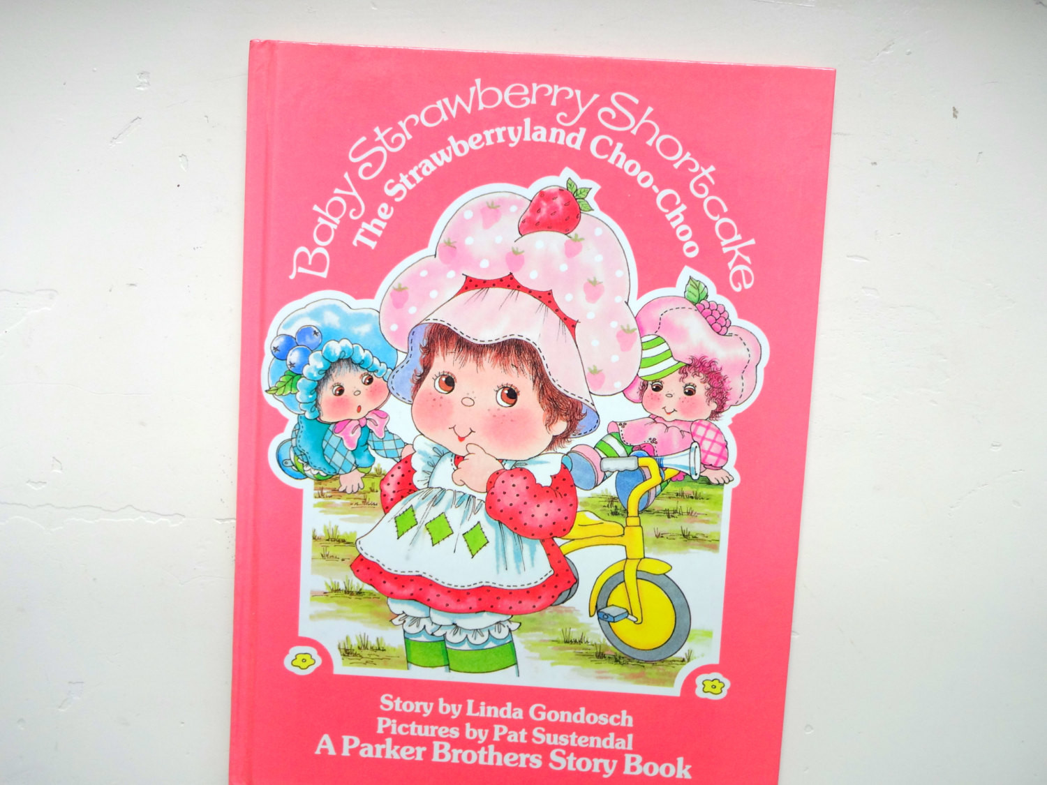 Baby Strawberry Shortcake
 Vintage Baby Strawberry Shortcake Hardback Children s Book