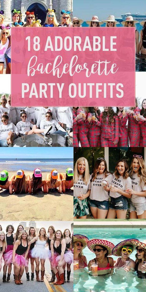 Bachelorette Party Clothes Ideas
 Pin on Bachelorette Planning Tips & Inspiration