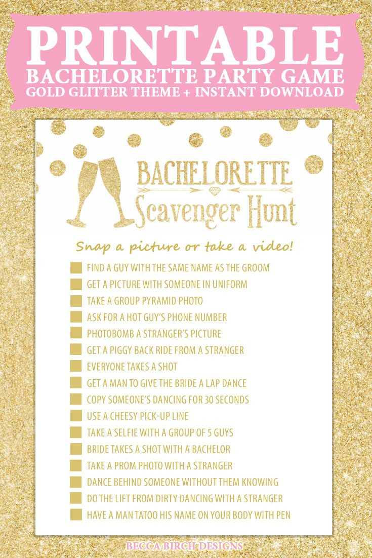 Bachelorette Party Game Ideas
 18 Fun Bachelorette Party Games To Play Throughout The Night