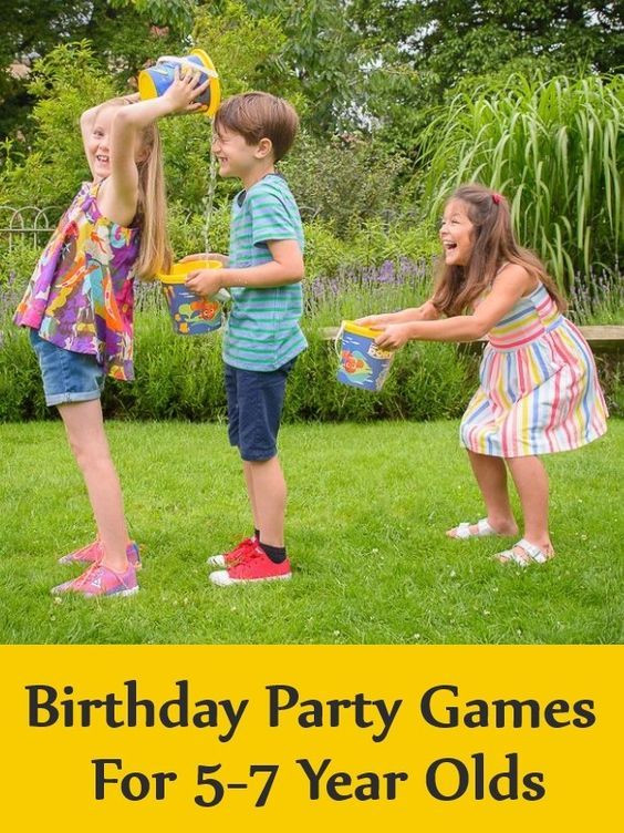 Backyard Birthday Party Ideas For 3 Year Old
 Birthday Party Games For 5 7 Year Olds in 2019