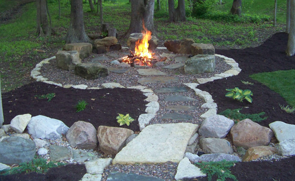 Backyard Design With Fire Pit
 f Grid Home Sweet Home Backyard Fire Pit Ideas
