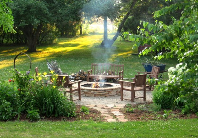 Backyard Design With Fire Pit
 19 Impressive Outdoor Fire Pit Design Ideas For More