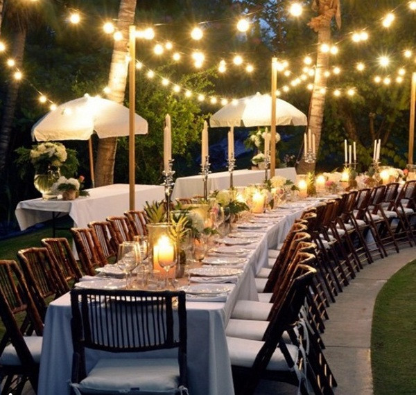 Backyard Lighting Ideas For A Party
 80 Cool Backyard Party Decor And Hacks You Must Try