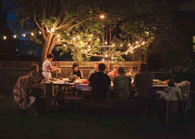 Backyard Night Party Ideas
 A Surprise Backyard Proposal