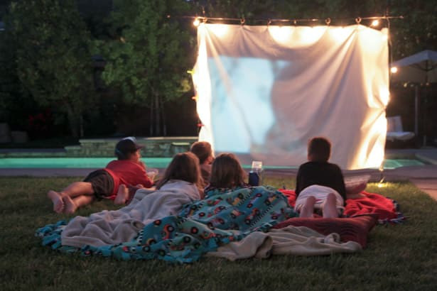 Backyard Night Party Ideas
 Outdoor Movie Night BettyCrocker