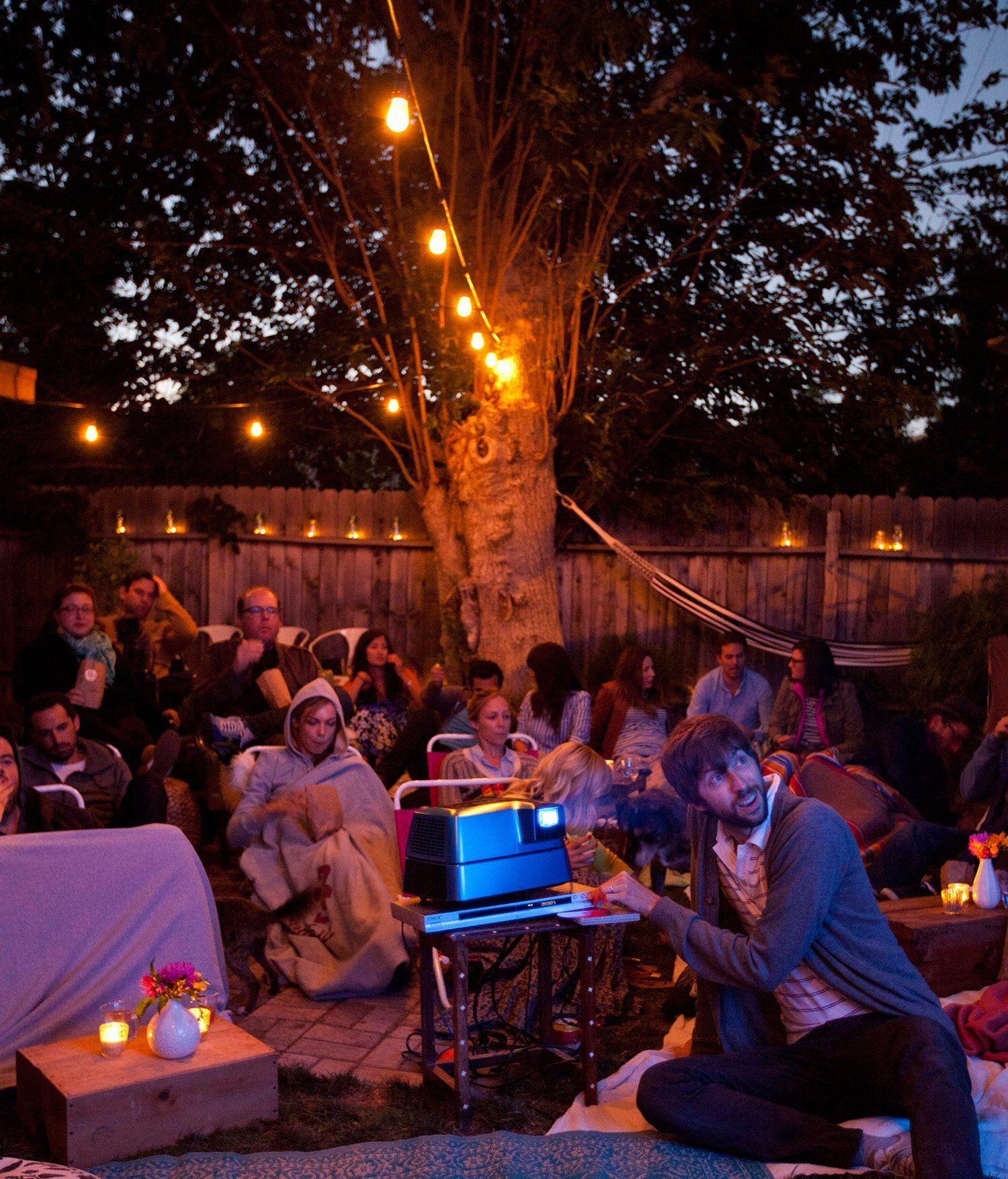 Backyard Night Party Ideas
 An Outdoor Movie Party