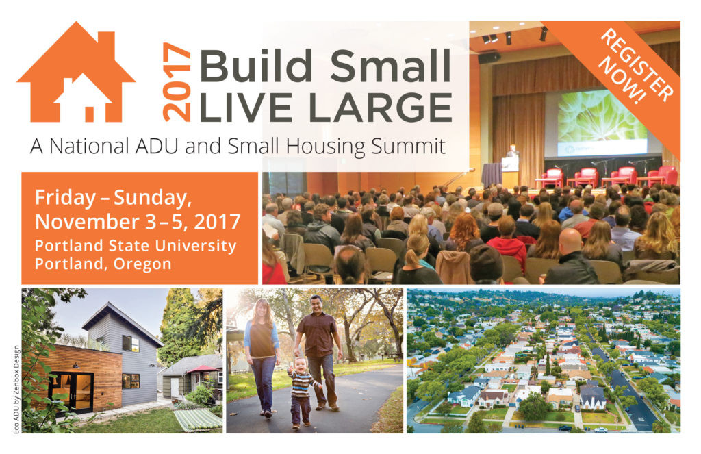 Backyard Social Portland
 Build Small Live A National ADU Summit